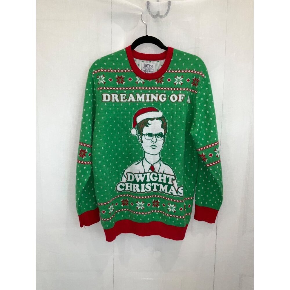 The Office Tipsy Elves "Dwight Christmas" Sweater Unisex XL
